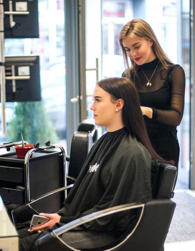 Haarschnitt, Frisiurenstyling, Le Figaro Lage